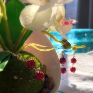 NEW and HANDMADE Jewelry red